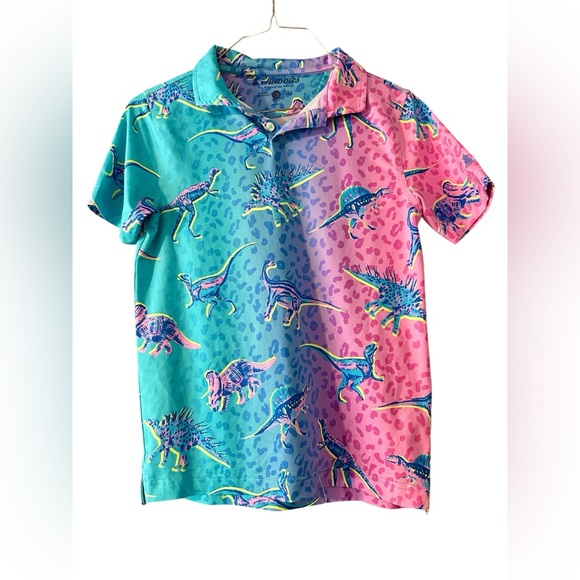 chubbies Other - Chubbies Youth Small The Dino Delight Performance Polo